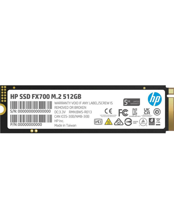 Festplatte HP FX700 512 GB SSD 1