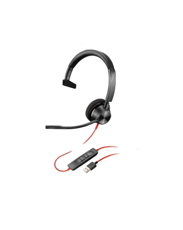 Słuchawki z Mikrofonem HP BW3310-M  Czarny 1