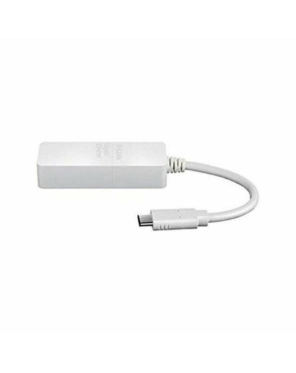 Convertisseur USB 3.0 vers Gigabit Ethernet D-Link DUB-E130 Blanc 1