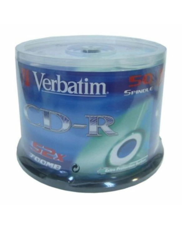 CD-R Verbatim 43351 52x 700 MB (50 Sztuk) 1