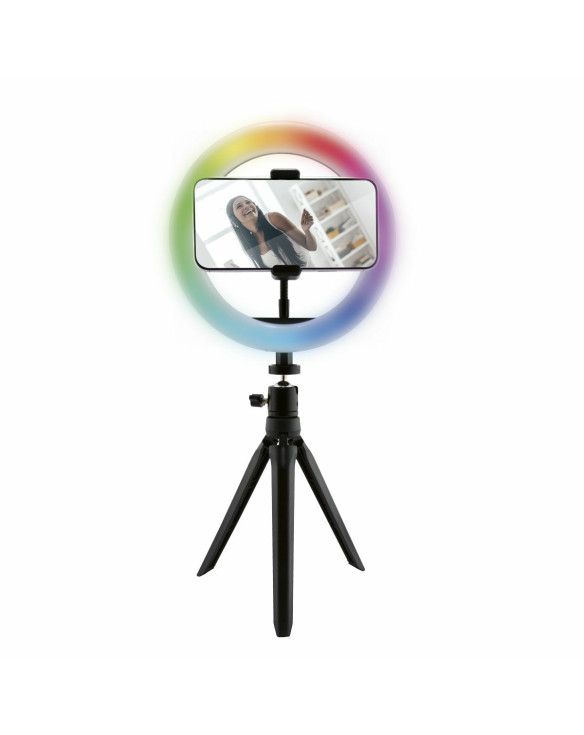 Przenośna Lampa Pierścieniowa do Selfie KSIX BXYOUTUB01C Smartfony 12W 1