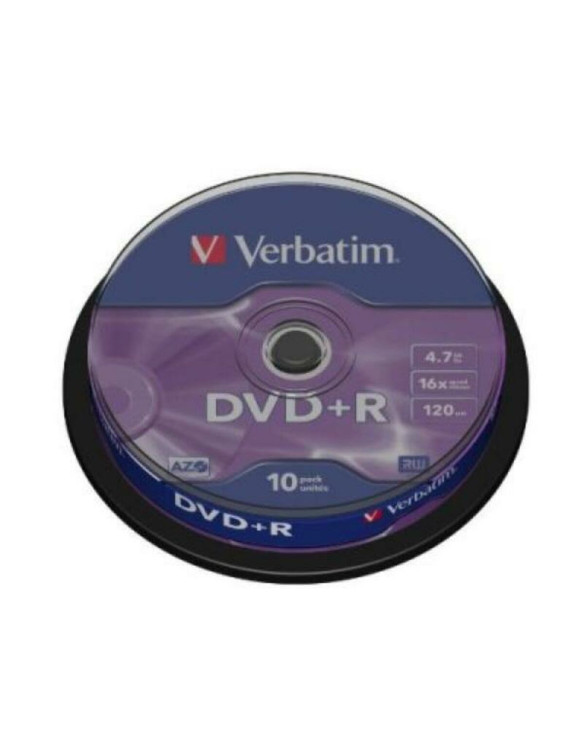 DVD+R Verbatim DVD+R Matt Silver 4.7 GB 16x 10 pcs 1