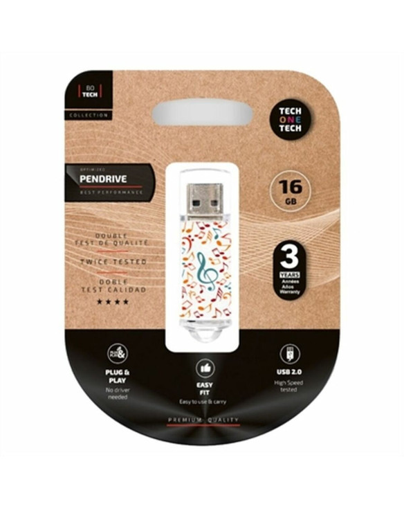 Pamięć USB Tech One Tech TEC4003 16 GB 1