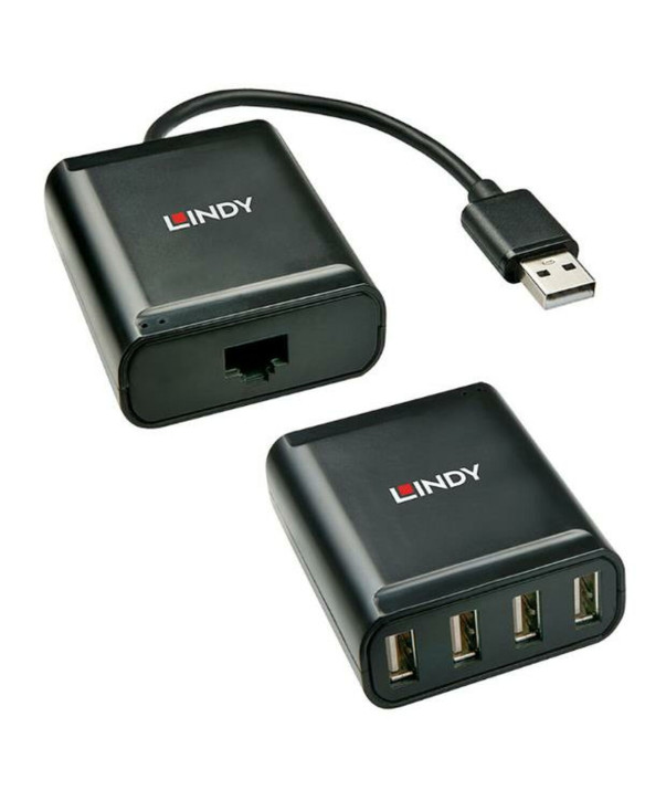 HUB USB LINDY 42679 Czarny 1