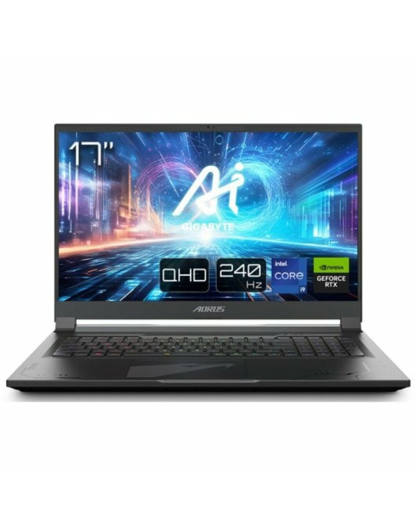 Laptop Gigabyte AORUS 17X AXG-64ES665SH 17,3" 32 GB RAM 2 TB SSD NVIDIA GeForce RTX 4080 1