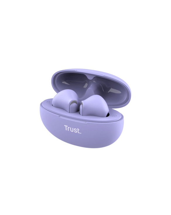 Słuchawki douszne Bluetooth Trust Yavi Fioletowy Purpura 1