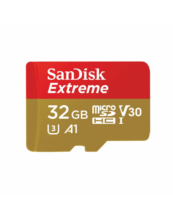 Micro SD Memory Card with Adaptor SanDisk Extreme 32 GB 1