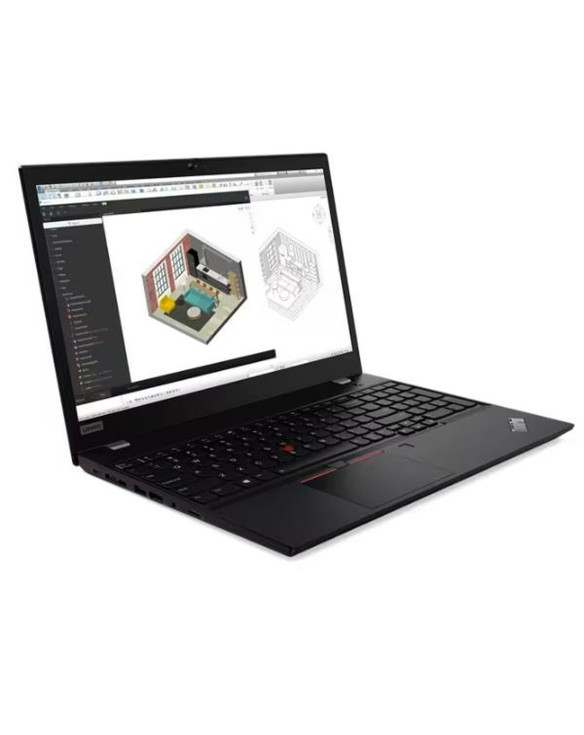 Laptop Lenovo Thinkpad P15s Gen 2 16 GB RAM 512 GB SSD 15,6" Qwerty US Intel Core i7-1185G7 1