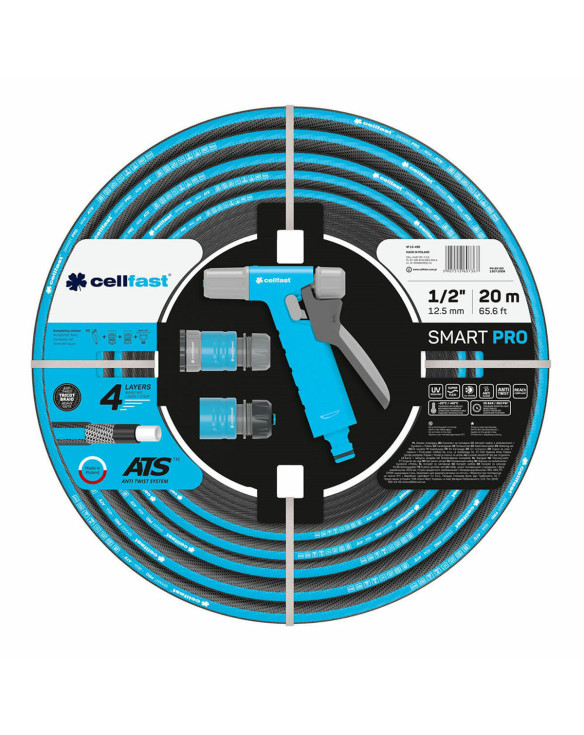 Jeu de tuyaux avec accessoires Cellfast Smart Pro Ats PVC 20 m Ø 12,5 mm 1