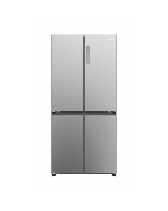 Combined Refrigerator Haier HCR3818ENMM 182 Steel 1