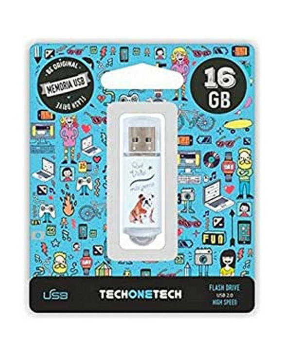 Clé USB Tech One Tech TEC4009-16 16 GB 1