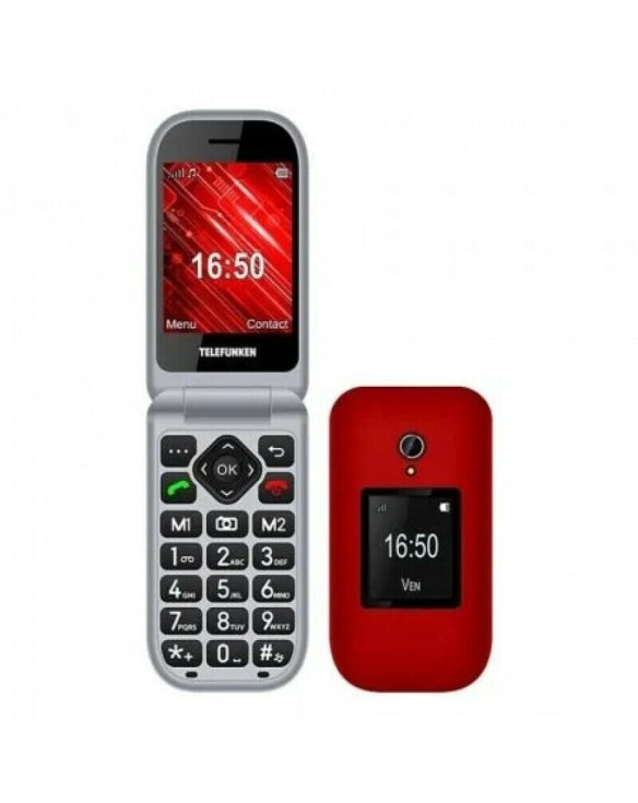 Téléphone portable pour personnes âgées Telefunken S460 16 GB 1,3" 2,8" 1