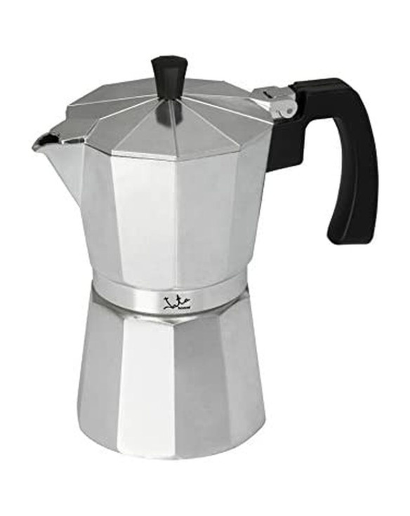 Italian Coffee Pot JATA CCA6          * Silver Aluminium 6 Cups 1