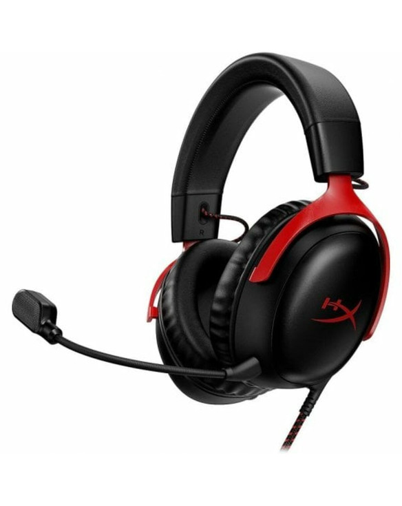 Headphones with Microphone Hyperx 727A9AA Red Red/Black 1