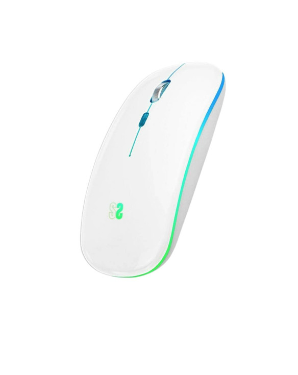 Wireless Bluetooth Mouse Subblim SUBMO-LDFLAT2 White 1