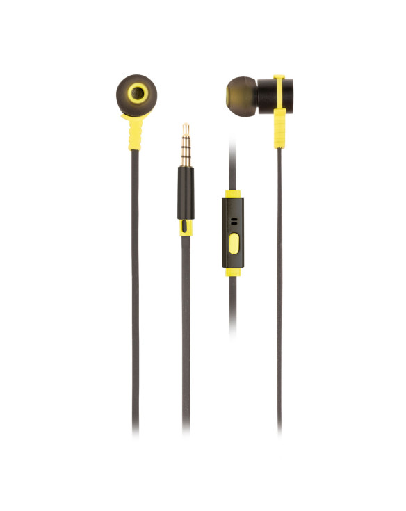 In ear headphones NGS ELEC-HEADP-0295 Yellow 1