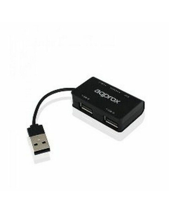 HUB USB approx! AAOAUS0122 SD/Micro SD Windows 7 / 8 / 10 USB 2.0 1