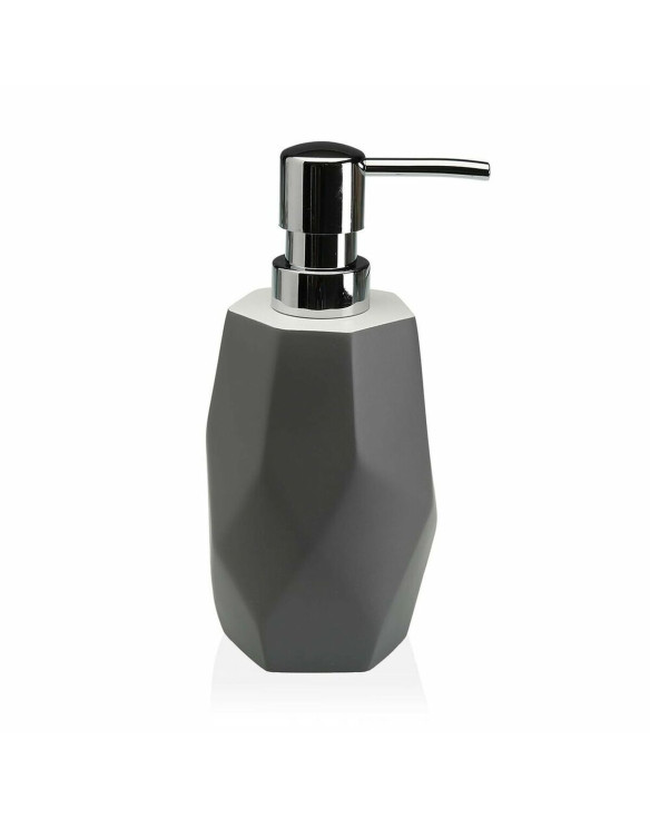 Soap Dispenser Versa Amanda Grey Plastic Resin (8,2 x 21 x 8,2 cm) 1