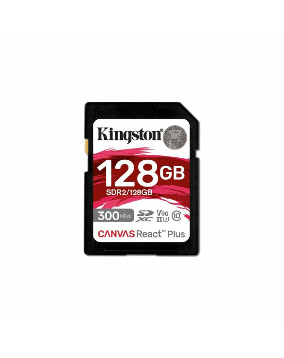 Mikro SD Speicherkarte mit Adapter Kingston SDR2/128GB 128 GB 8K Ultra HD SDXC UHS-II 1