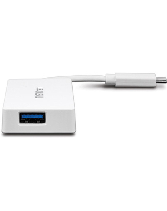 Hub USB Trendnet TUC-H4E Blanc 1