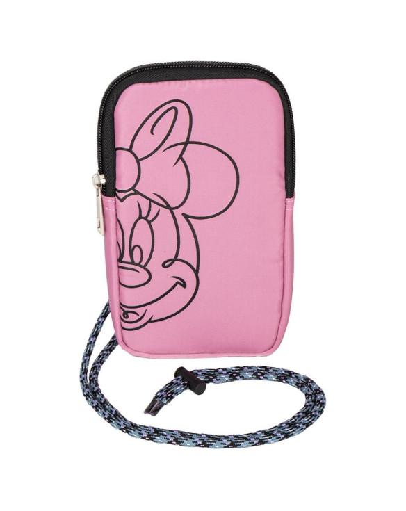 Protection pour téléphone portable Minnie Mouse Rose (10,5 x 18 x 1 cm) 1