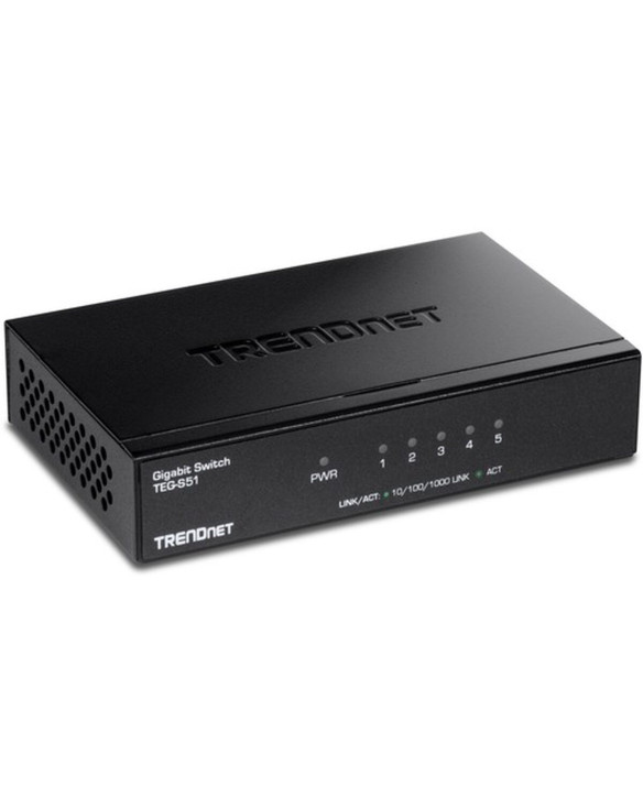 Przełącznik Trendnet TEG-S51 Czarny 1