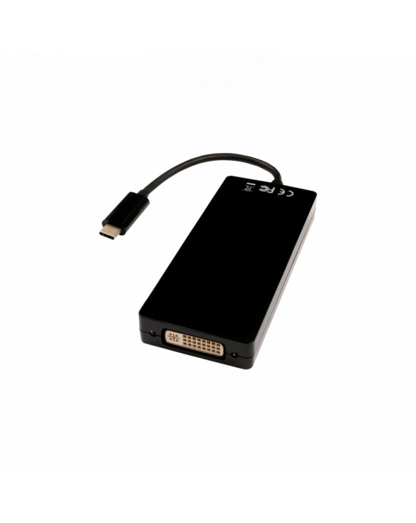 Hub USB V7 V7UC-DPHDVGADVI-BLK 1
