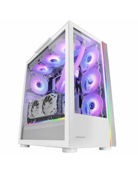 Semi Wieża ATX Mars Gaming MCULTRA XXL Premium RGB Biały 1