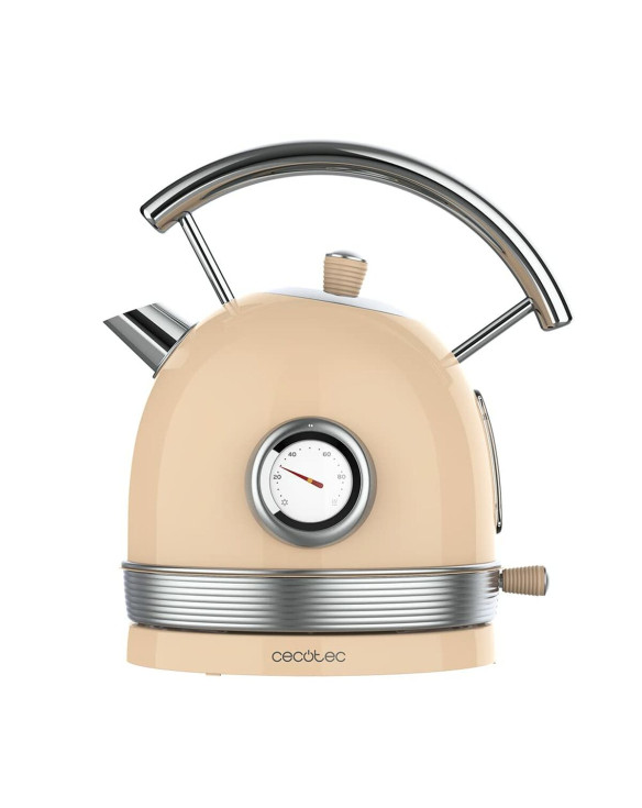 Kettle Cecotec Thermosense 420 Vintage Light Beige Stainless steel 2200 W 1,8 L 1