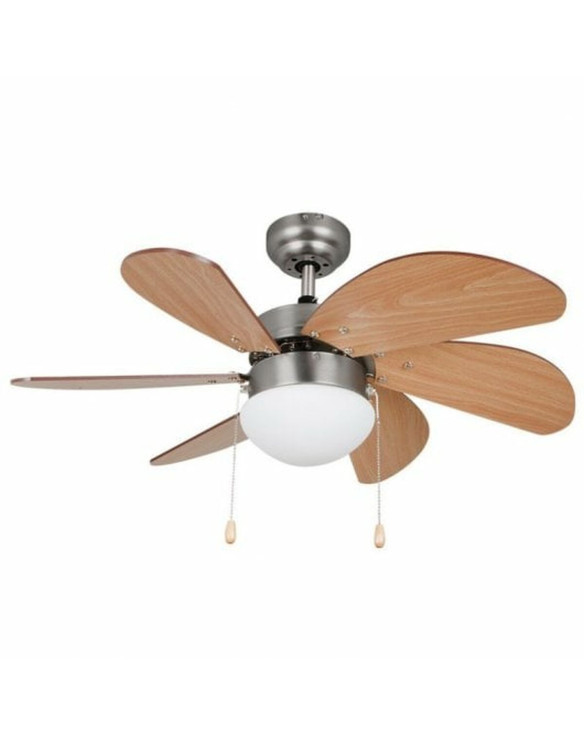 Ceiling Fan with Light Orbegozo CP 15075 N 50 W Wood 1