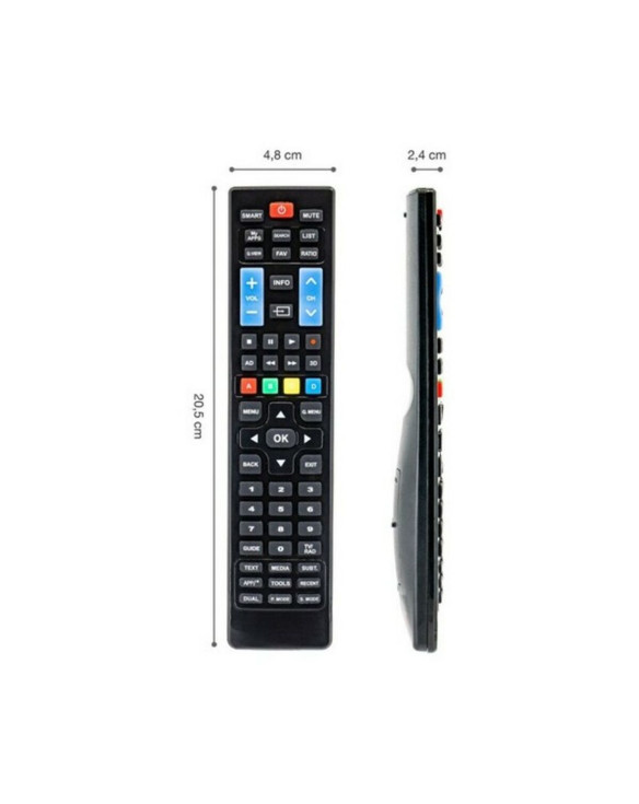 Télécommande pour Smart TV Ewent EW1575 Noir 1