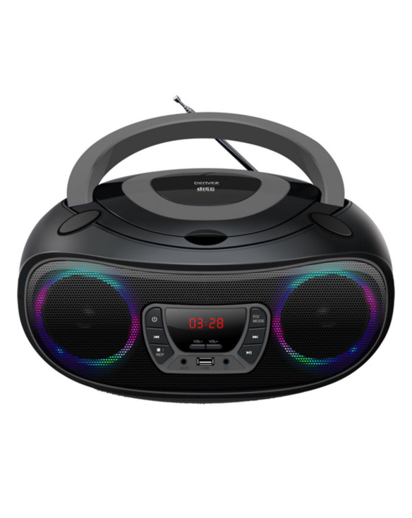 Radio-CD Bluetooth MP3 Denver Electronics TCL-212BT GREY 4W Gris Noir/Gris 1