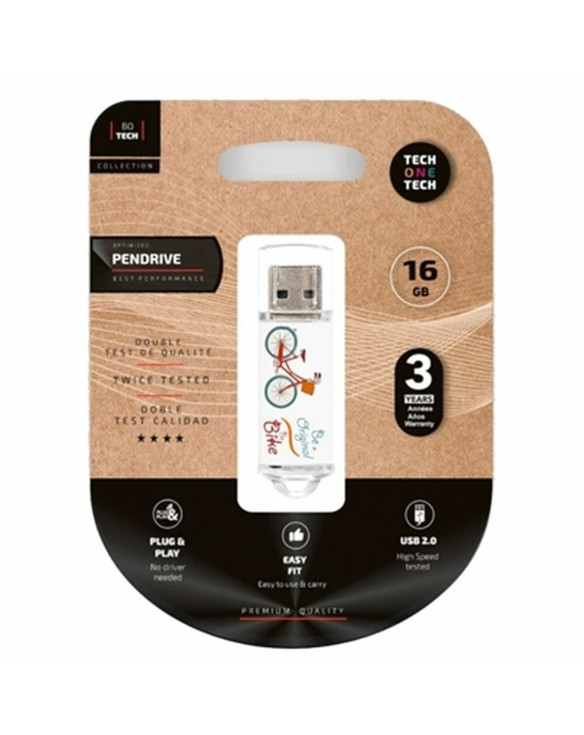 USB Pendrive Tech One Tech TEC4005-16 16 GB 1