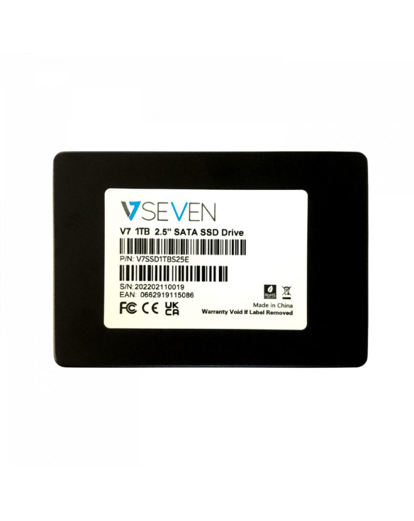 Festplatte V7 V7SSD1TBS25E 1000 GB 2,5" 1