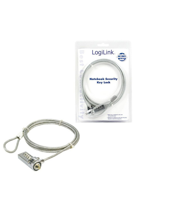 Kabel Bezpieczeństwa LogiLink 1,5 m 1