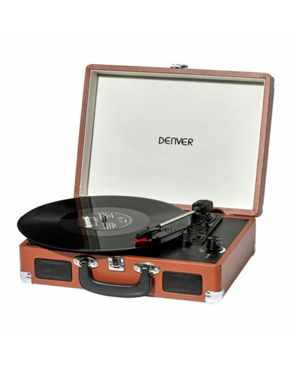 Record Player Denver Electronics VPL-120BROWN USB Brown 1