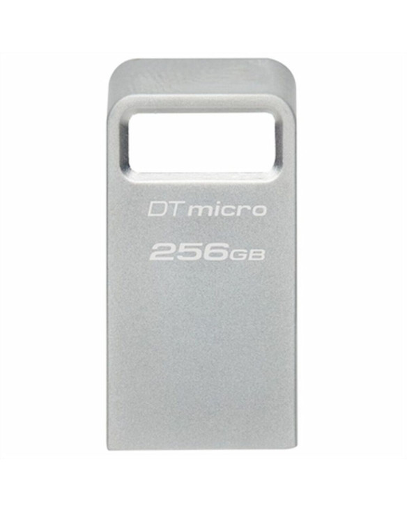 Clé USB Kingston DataTraveler DTMC3G2 256 GB Noir Argenté 256 GB 1