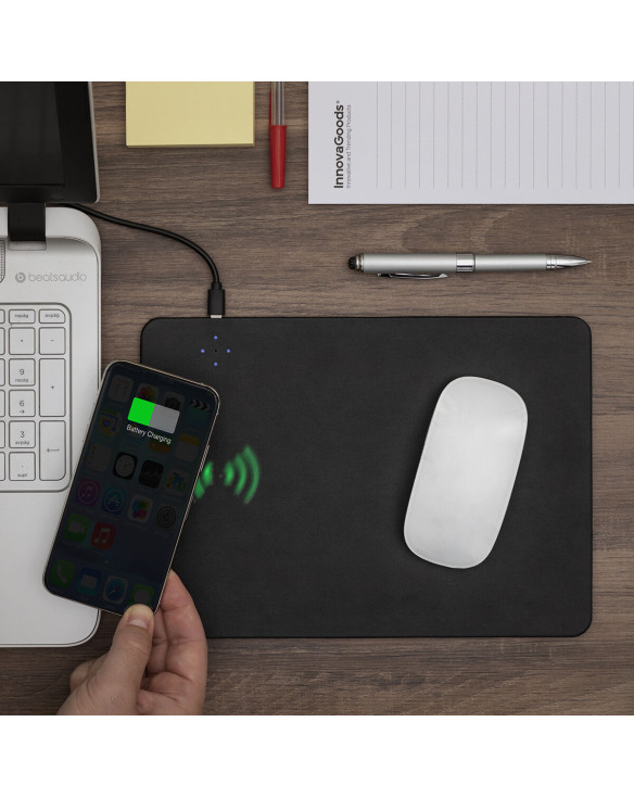 2-in-1 Mouse Mat with Wireless Charging Padwer InnovaGoods 1