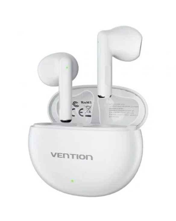 Écouteurs in Ear Bluetooth Vention ELF 06 NBKW0 Blanc 1