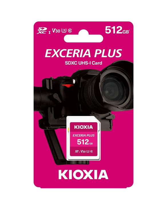 Karta Pamięci Micro-SD z Adapterem Kioxia PLUS UHS-I C10 R98 512 GB 1