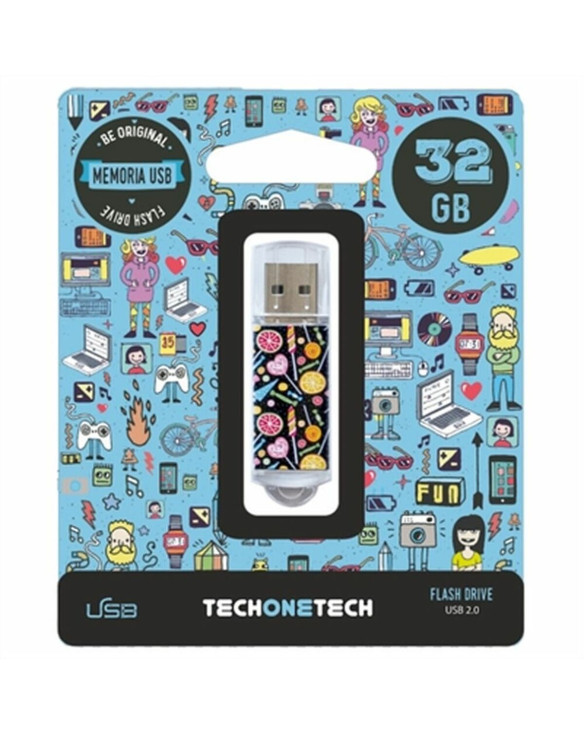USB Pendrive Tech One Tech TEC4001-32 32 GB 1