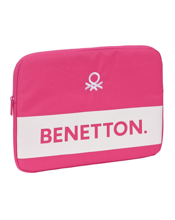 Laptop Hülle Benetton Raspberry Pink (34 x 25 x 2 cm) 1