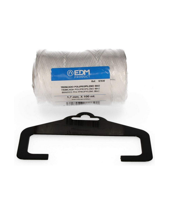 Braided rope EDM White polypropylene 1