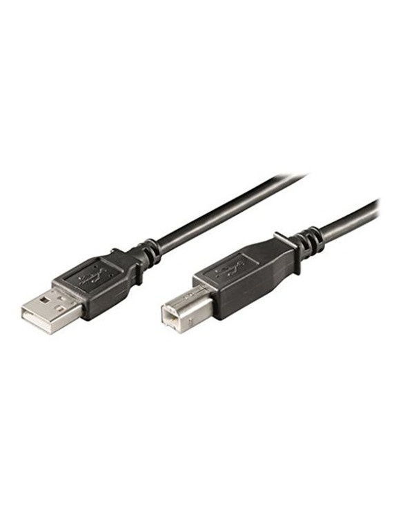 USB 2.0-Kabel Ewent Schwarz 1