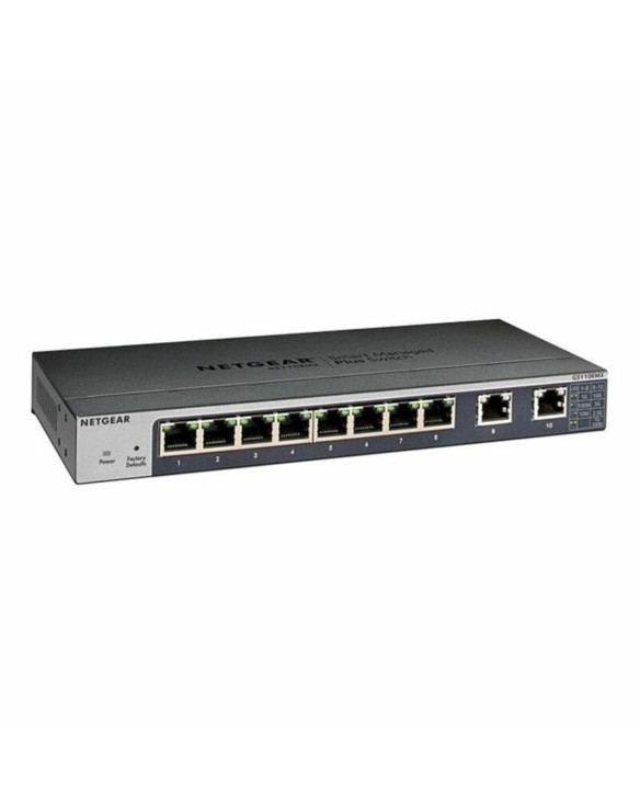 Schalter für das Büronetz Netgear GS110EMX-100PES 10 x RJ45 50 Gbps 1