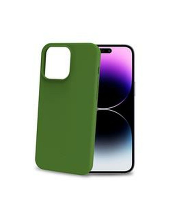 Mobile cover Celly iPhone 15 Pro Max Green 1