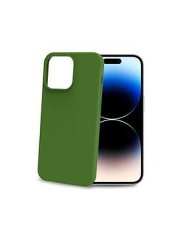 Pokrowiec na Komórkę Celly iPhone 15 Pro Kolor Zielony 1