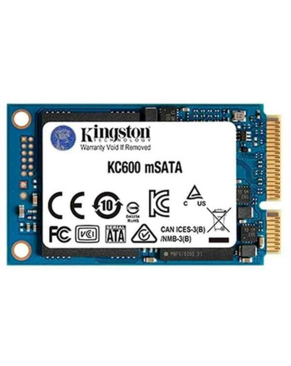 Hard Drive Kingston SKC600MS TLC 3D mSATA 1 TB SSD 1