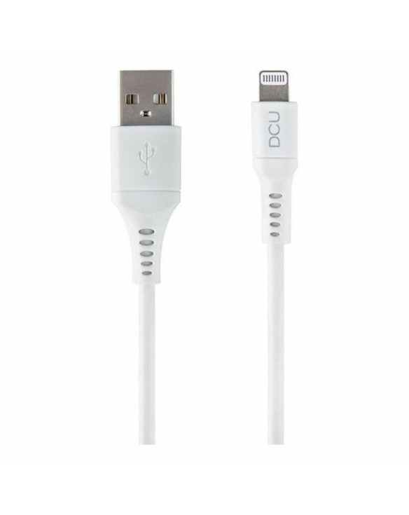 Câble USB vers Lightning DCU 34101290 Blanc (1M) 1
