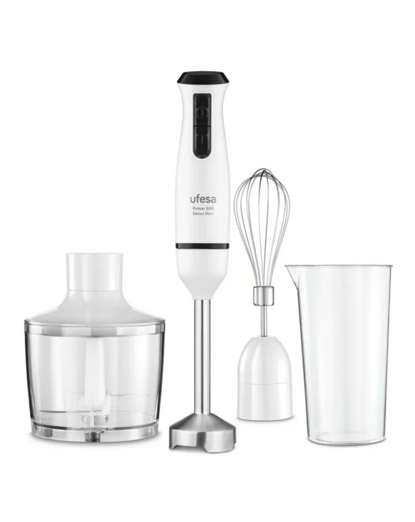 Multifunction Hand Blender with Accessories UFESA PULSAR 600 DMAX White 600 W 1